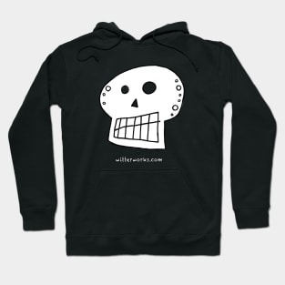 Silly Skull by Witterworks Hoodie